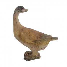 Goose Carved Wood Effect