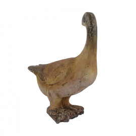 Goose Carved Wood Effect