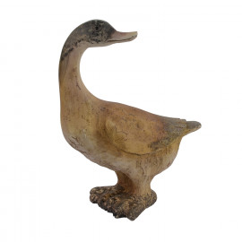 Goose Carved Wood Effect