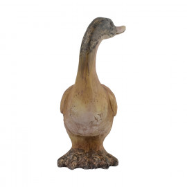 Goose Carved Wood Effect