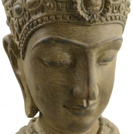 Head Planter Stone Effect Head Planter Stone Effect