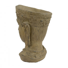 Head Planter Stone Effect Head Planter Stone Effect