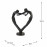 Heart Couple – Elur Iron Figurine