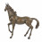 Horse Aluminium – dark bronze effect