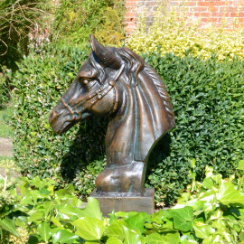 Horse Head Aluminium – dark verdigris