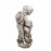 Jack & Jill Reading Statue – antique stone effect