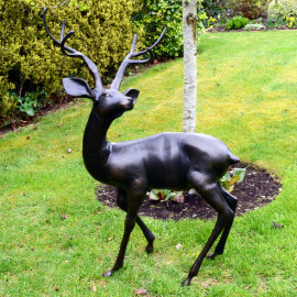 Large Stag – bronze effect