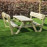 Lyddington Rounded Picnic Bench