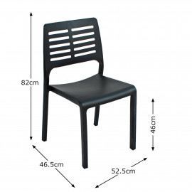 Mistral Stacking Chair – 2 colour options Mistral Stacking Chair – 2 colour options