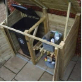 Morcott double combo bin storage unit Morcott double combo bin storage unit