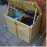 Morcott double wheelie bin storage unit