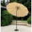 Norfolk Leisure 2.7m Round Carrousel Parasol