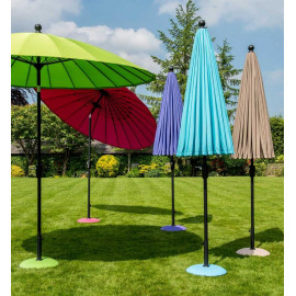 Norfolk Leisure 2.7m Round Geisha Parasol