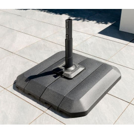 Norfolk Leisure 3m Round LED Cantilever Parasol & Base Norfolk Leisure 3m Round LED Cantilever Parasol & Base