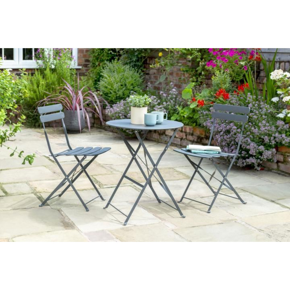 Norfolk Leisure Comfort Folding Bistro Set Norfolk Leisure Comfort Folding Bistro Set