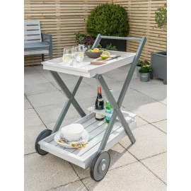 Norfolk Leisure Florenity Grigio Drinks Trolley