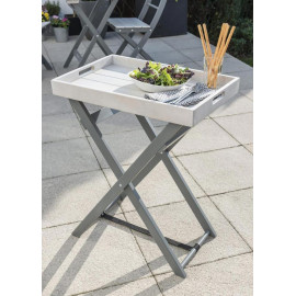 Norfolk Leisure Florenity Grigio Folding Butler Tray