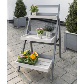 Norfolk Leisure Florenity Grigio Folding Pot Shelf