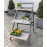 Norfolk Leisure Florenity Grigio Folding Pot Shelf