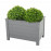 Norfolk Leisure Florenity Grigio Rectangular Planter