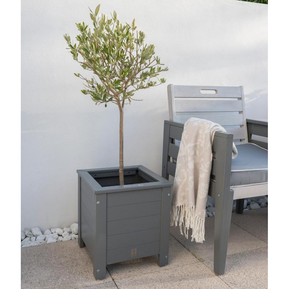 Norfolk Leisure Florenity Grigio Square Planter Norfolk Leisure Florenity Grigio Square Planter