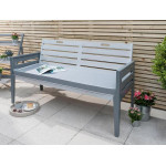 Norfolk Leisure Florenity Grigio Three Seat Bench Norfolk Leisure Florenity Grigio Three Seat Bench