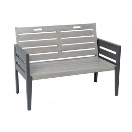 Norfolk Leisure Florenity Grigio Two Seat Bench Norfolk Leisure Florenity Grigio Two Seat Bench