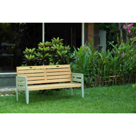 Norfolk Leisure Florenity Verdi Three Seat Bench with Cushion Norfolk Leisure Florenity Verdi Three Seat Bench with Cushion