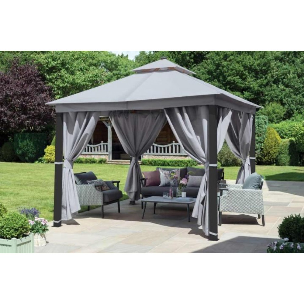 Norfolk Leisure Luxury LED Gazebo 3x3m Norfolk Leisure Luxury LED Gazebo 3x3m