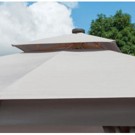 Norfolk Leisure Luxury LED Gazebo 3x3m Norfolk Leisure Luxury LED Gazebo 3x3m