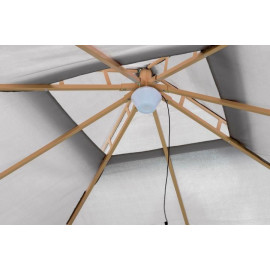 Norfolk Leisure Luxury LED Gazebo 3x3m Norfolk Leisure Luxury LED Gazebo 3x3m