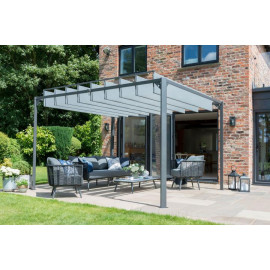 Norfolk Leisure Pandora Leaf Pergola 3m x 3.6m Norfolk Leisure Pandora Leaf Pergola 3m x 3.6m