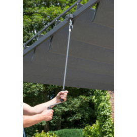 Norfolk Leisure Pandora Leaf Pergola 3m x 3.6m Norfolk Leisure Pandora Leaf Pergola 3m x 3.6m