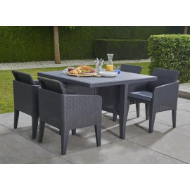 Norfolk Leisure Santiago 4 Seat Dining Set