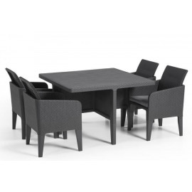 Norfolk Leisure Santiago 4 Seat Dining Set Norfolk Leisure Santiago 4 Seat Dining Set
