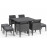 Norfolk Leisure Santiago 8 Seat Dining Set