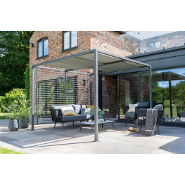 Norfolk Leisure Sliding Roof Gazebo 2.8m x 2.8m Norfolk Leisure Sliding Roof Gazebo 2.8m x 2.8m