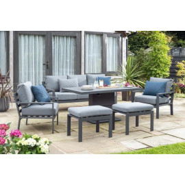 Norfolk Leisure Titchwell Adjustable Lounge Set Norfolk Leisure Titchwell Adjustable Lounge Set