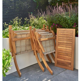 Norfolk Leisure Walden Folding Lounge Set Norfolk Leisure Walden Folding Lounge Set