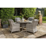 Norfolk Leisure Wroxham 4 Seat Dining Set Norfolk Leisure Wroxham 4 Seat Dining Set