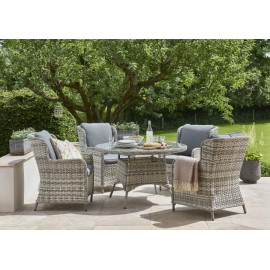 Norfolk Leisure Wroxham 4 Seat Dining Set Norfolk Leisure Wroxham 4 Seat Dining Set