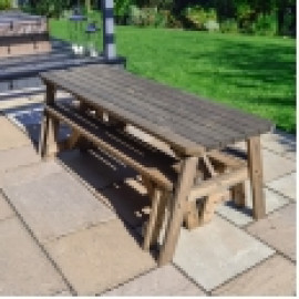 Oakham Rounded Picnic Table And Bench Set Oakham Rounded Picnic Table And Bench Set