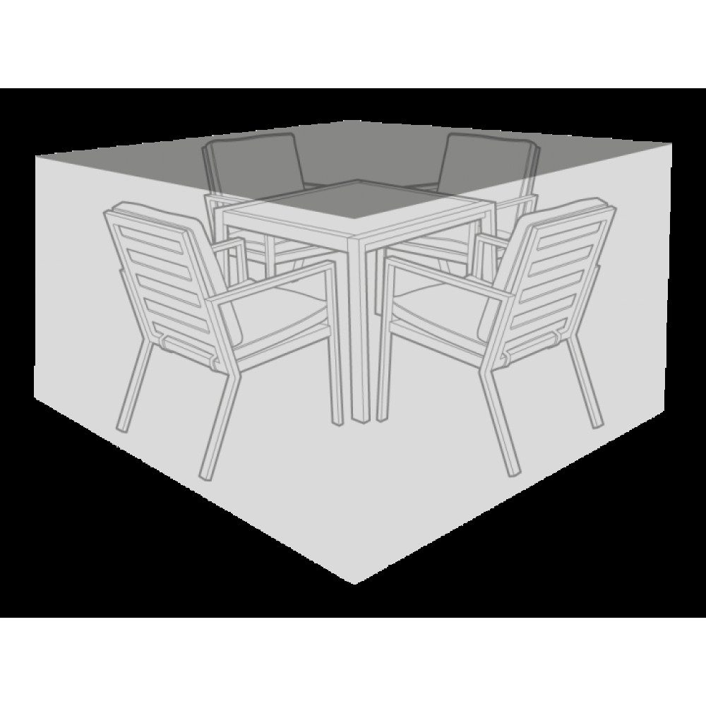 Oxford Premium 125cm Square Casual Dining Table Cover Oxford Premium 125cm Square Casual Dining Table Cover