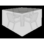 Oxford Premium 125cm Square Casual Dining Table Cover Oxford Premium 125cm Square Casual Dining Table Cover