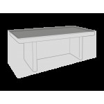 Oxford Premium 153 x 93cm Rectangular Casual Dining Table Cover Oxford Premium 153 x 93cm Rectangular Casual Dining Table Cover