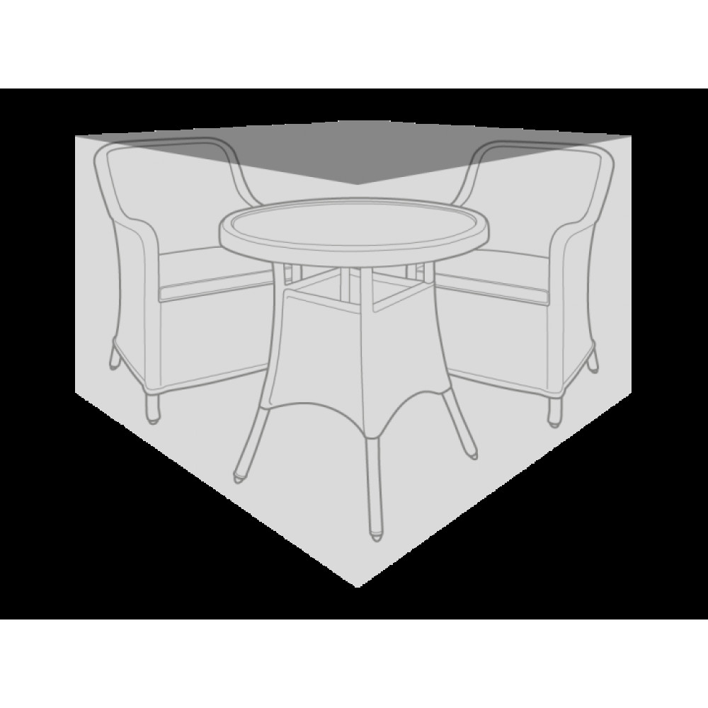 Oxford Premium 200 x 77cm Two Seater Bistro Set Cover Oxford Premium 200 x 77cm Two Seater Bistro Set Cover