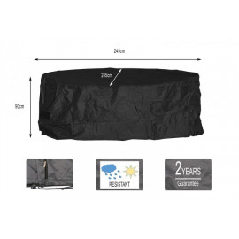 Oxford Premium 245cm Six Seater Round Set Cover Oxford Premium 245cm Six Seater Round Set Cover