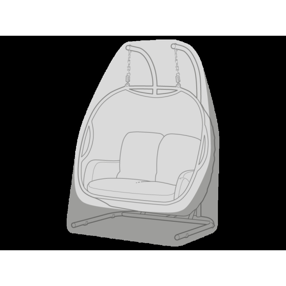 Oxford Premium Double Cocoon Egg Chair Cover Oxford Premium Double Cocoon Egg Chair Cover