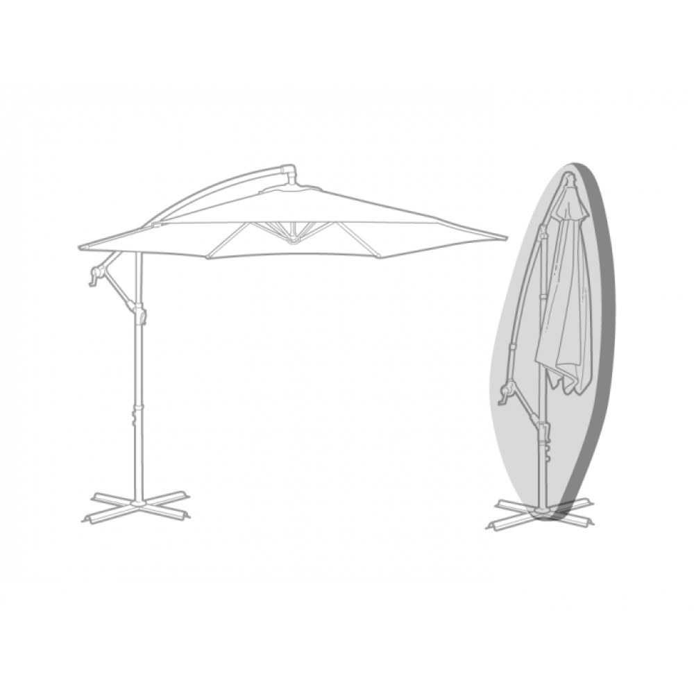 Oxford Premium Medium Canti-Lever Parasol Cover 54cm Oxford Premium Medium Canti-Lever Parasol Cover 54cm