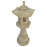 Pagoda On Pedestal 96cm Weathered Dark Stone Effect